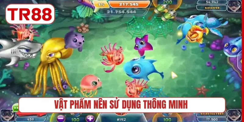 Vật phẩm nên sử dụng thông minh
